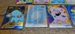 Pokemon Mixed Card Lot Johto Series Croconaw Die Cut Wobbuffet Sticker Snubbull - Image 2
