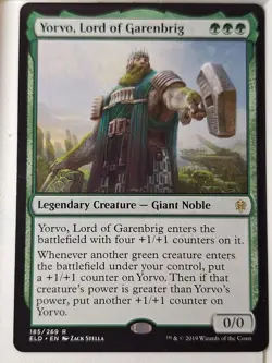 Yorvo, Lord of Garenbrig - Throne of Eldraine - Magic the Gathering MTG Nice! - Image 1