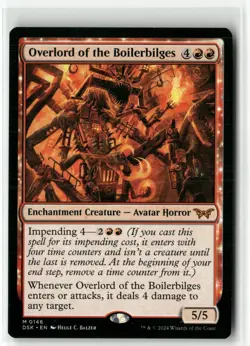 Overlord of the Boilerbilges M 146 Duskmourn: House of Horror MTG - Image 1