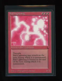 MTG The Dark BALL LIGHTNING Creature LP Rare Combine Shipping EDH Modern Legacy - Image 1