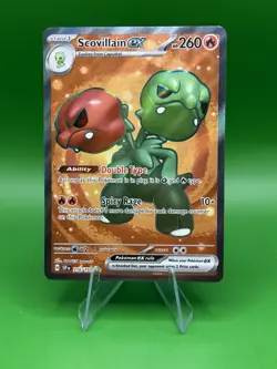Pokemon TCG Scovillain ex 216/191 Sv08: Surging Sparks Full Art - Image 1