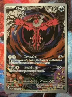 Yveltal 205/182 IR PAR - Paradox Rift - Pokemon - NM - Image 1