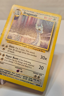 Dragonair 18/102 Rare Unlimited Base Set Pokemon 1796 - Image 3