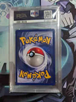 POKEMON 1st Edition Shadowless Base Set KAKUNA 33/102 Uncommon PSA 9 MINT - Image 2