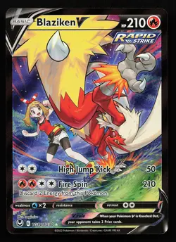 Blaziken V TG14/TG30 Silver Tempest Trainer Gallery Pokemon 2022 - Image 1