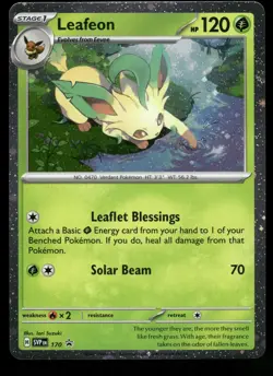 Leafeon (Cosmos Holo) 170 Holo Promo Scarlet & Violet Promo Pokemon NM - Image 1