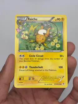 Pokemon TCG - Raichu RC9/RC32 - Generations - Radiant Collection - NM - Image 3