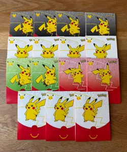 15x SEALED 25th Anniversary Pokemon Packs [McDonalds Exclusive] - Image 1