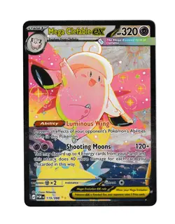 Mega Clefable ex 119/088 Holo Special Illustration Rare Perfect Order NM Pokemon - Image 1