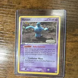 Pokemon Wynaut 71/92 Legend Maker 2006 Holo Stamped - Image 1