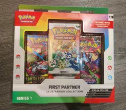 Pokemon TCG: First Partner Illustration Collection Series 1 Factory Sealed Box - Image 1