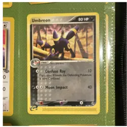 Pokemon Umbreon 24/100 EX Sandstorm Rare Stage 1 80 HP Regular Pokemon Co. - Image 1