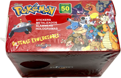 Crealaser Pokemon "Album Pokemon Packs (Spanish)" 50 pack Stickers Slammers Holo - Image 2