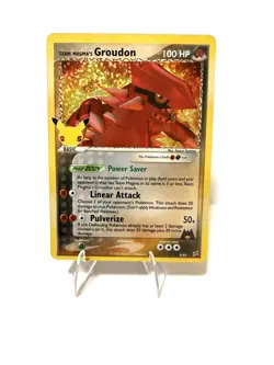 Team Magma's Groudon 9/95 (EX Team Magma vs Team Aqua) Pokemon TCG Celebrations - Image 1