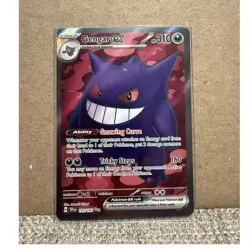 Gengar ex 193/162 SV05 Temporal Forces Ultra Rare Full Art Holo English - Image 1