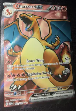 Pokemon TCG Base Set Charizard 4/102 Holo Rare English Stage 2 HP 120 - Image 1