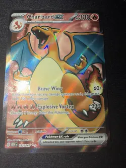 Pokemon TCG Base Set Charizard 4/102 Holo Rare English Stage 2 HP 120 - Image 2