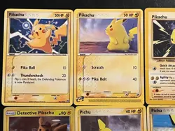 Pokemon TCG Vintage Lot of 8 Pikachu Pichu Sandstorm Emerald Jungle Promo LP MP - Image 2