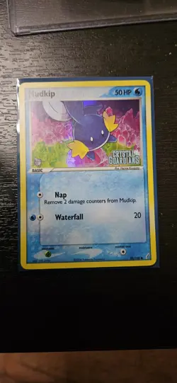 Pokemon Mudkip EX Crystal Guardians Reverse Holo Common Basic 58/100 - Image 1