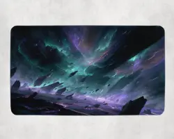 MTG Playmat | Dark Cosmic Rift Themed Playmat | Unofficial MTG Playmat - Image 1