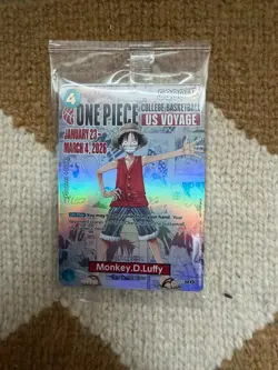 Monkey.D.Luffy (055) (College Basketball US Voyage) P-055 One Piece Promotion... - Image 1