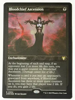 Bloodchief Ascension (Foil Etched) - Commander Masters (CMM) - Image 1