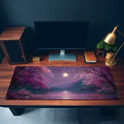 MTG Playmat | Cherry Blossoms Themed Playmat | Unofficial MTG Playmat - Image 3