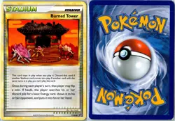 Pokemon Card - Burned Tower 71/90 HGSS Undaunted Uncommon Lightly Played - Image 3