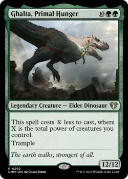 ~ Ghalta, Primal Hunger ~ NM ~ Commander Masters ~ MTG ~ - Image 1