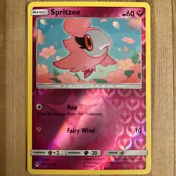 Spritzee Reverse Holo - 141/214 - Pokemon Card S&M Unbroken Bonds - Image 1