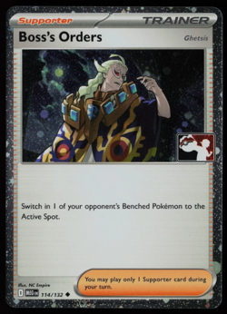 Boss's Orders 114/132 (Cosmos Holo),Uncommon Prize Pack Pokemon Card - Image 1