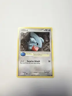 2007 Gible 7/17 POP Series 6 Uncommon Pokemon Card TCG Near Mint NM - Image 1