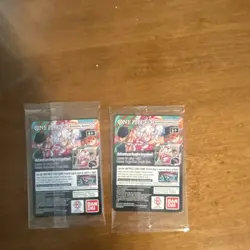 Bandai Namco One Piece CCG US Voyage Monkey D. Luffy Holo Card Lot (2) - Image 3