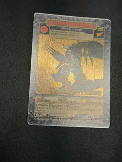 WarGreymon ST-84 Digimon 2001 Holo Vintage Bandai Card - Image 4