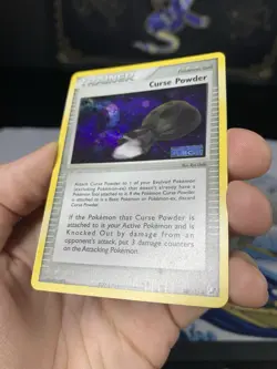 Pokemon Card Ex Unseen Forces Curse Powder 80/115 2005 Reverse Holo - Image 5