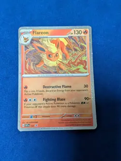 Flareon - 167 (Cosmos Holo) 167 Sv: Scarlet & Violet Promo Cards Holo - Image 1