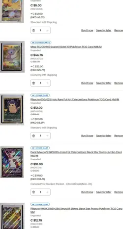 Pokemon TCG Card Lot ×9 Items Total - Image 1