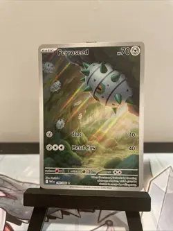 Ferroseed 148/086 - White Flare - Illustration Rare - Pokemon TCG card holo rare - Image 1