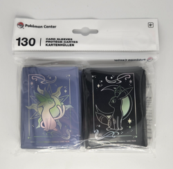 Pokemon Center: Celestial Espeon & Umbreon Card Sleeves (130 Sleeves) NEW - Image 1