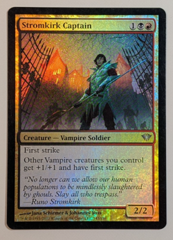 MTG - 1x Stromkirk Captain - Dark Ascension - NM/LP = Foil - Magic The Gathering - Image 1