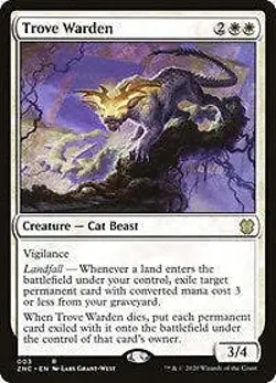 Trove Warden [Commander: Zendikar Rising] Magic MTG - Image 1