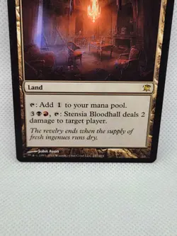 Stensia Bloodhall Innistrad Magic The Gathering MTG Rare Land Card 2011 #247 - Image 3