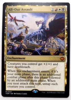 All-Out Assault - Tarkir: Dragonstorm (TDM) - EN - M 0167 - Image 1
