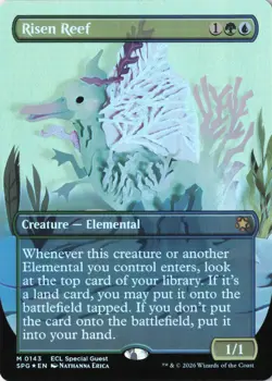 Risen Reef (Borderless) Special Guests Foil NM 143 - Image 1