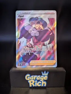 Opal (Full Art) 184/185 Ultra Rare - SWSH04: Vivid Voltage Pokemon TCG NM+ - Image 1