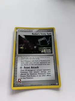 Pokemon ex Team Rocket Trainer Rocket's Tricky Gym 90/109 - Image 1