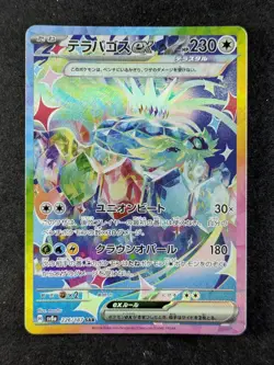 2024 Pokemon TERAPAGOS EX #226/187 Terastal Fest ex Special Art Rare JPN - Image 1