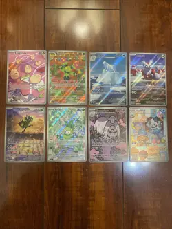 Pokemon Scarlet & Violet SV Illustration Full Art Holo Rare Lot of 8! NM/M! 🔥 - Image 1
