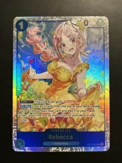 Rebecca (OP15-053) OP15-053 Adventure on Kami's Island Foil One Piece TCG NM - Image 1