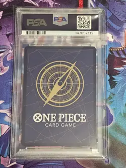 2025 ONE PIECE MONKEY D LUFFY OP13-118 CARRYING ON HIS WILL SEC ALT ART PSA 10 - Image 2